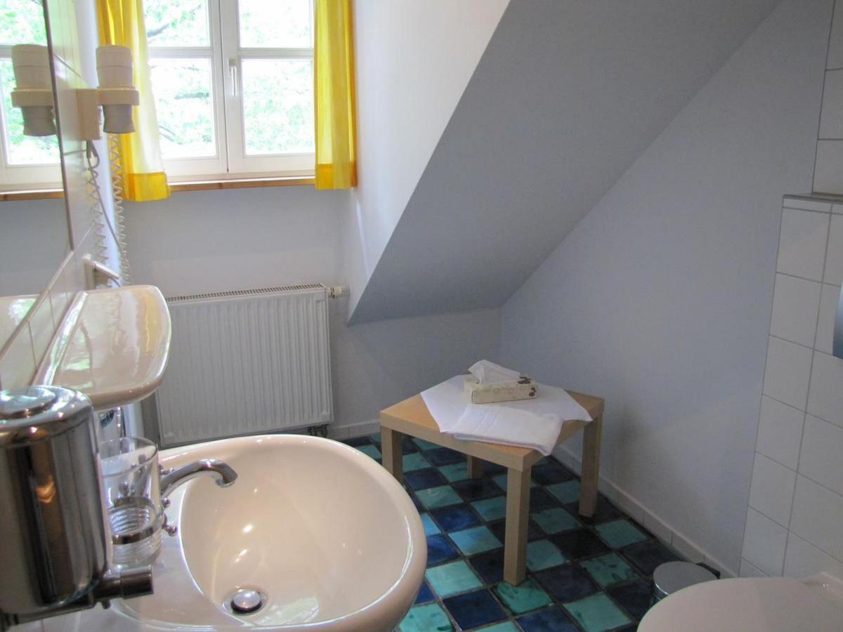 Der Seehof Rheinsberg Bagian luar foto