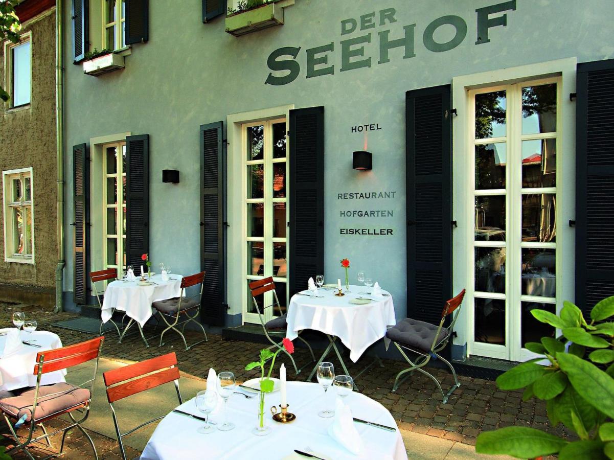 Der Seehof Rheinsberg Bagian luar foto