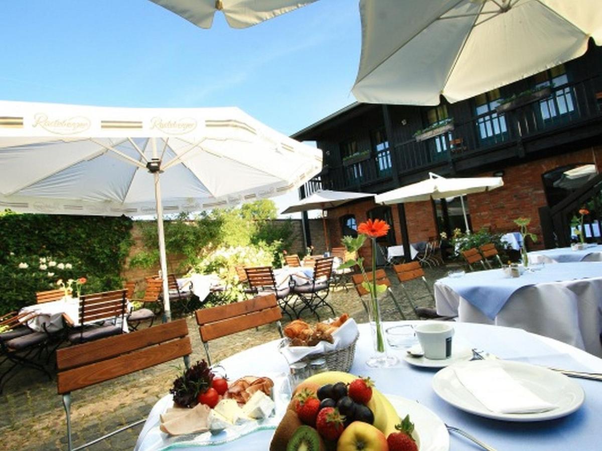Der Seehof Rheinsberg Bagian luar foto